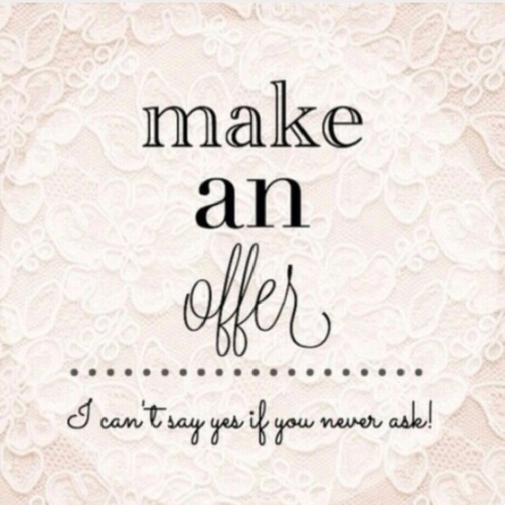 Please bundle and make an offer!